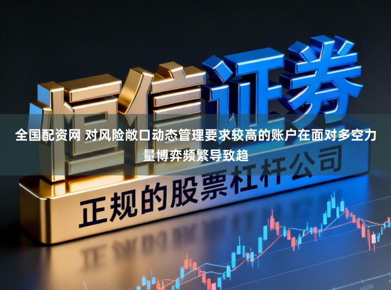 全国配资网 对风险敞口动态管理要求较高的账户在面对多空力量博弈频繁导致趋