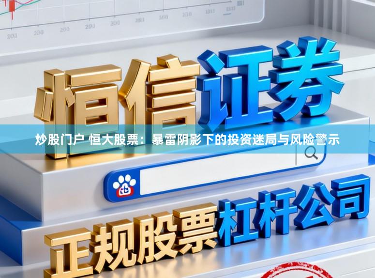 炒股门户 恒大股票：暴雷阴影下的投资迷局与风险警示